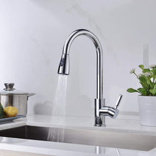 Charger l'image dans la galerie, Axiomdeals Stainless Steel Pull Out Kitchen Sink Faucet | Brushed Nickel