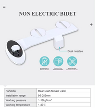 Load image into Gallery viewer, Axiomdeals Toilet Bidet Attachment Fresh Water Jet Spray with Dual Retract Nozzles and 2 Modes