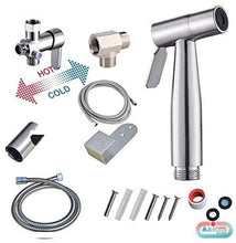 Load image into Gallery viewer, Axiomdeals HOT& COLD MIX/WARM Handheld Toilet Bidet JET SPRAYER Muslim Shower