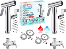 Load image into Gallery viewer, Axiomdeals HOT& COLD MIX/WARM Handheld Toilet Bidet JET SPRAYER Muslim Shower