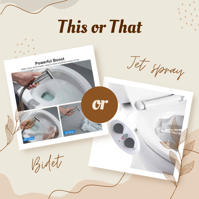 Toilet Bidet vs. Handheld Jet Spray: Which is Right for You?