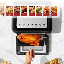 Charger l&#39;image dans la galerie, Ultima Cosa Digital Air Fryer Oven - 10L/10.6QT - Black Stainless Steel Model: UC-AF003B10S
