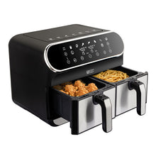 Charger l&#39;image dans la galerie, Ultima Cosa Digital Dual Zone Air Fryer - 8L/8.5QT - Black Stainless Steel
