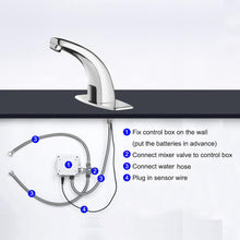 Load image into Gallery viewer, Axiomdeals Bathroom Touchless Motion Sensor Faucet
