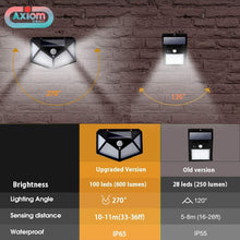 Load image into Gallery viewer, Axiomdeals Solar Lights Outdoor 100LEDS 3 Modes
