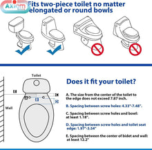 Load image into Gallery viewer, Axiomdeals AT5 Toilet Bidet Attachment: Fresh Water Jet Spray with Dual Retract Nozzles and 2 Modes
