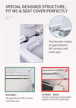 Load image into Gallery viewer, Axiomdeals Toilet Bidet Attachment AT7 Fresh Water Jet Spray - 2 Retract Nozzles 3 Modes (Rear- Feminine - Self Clean)
